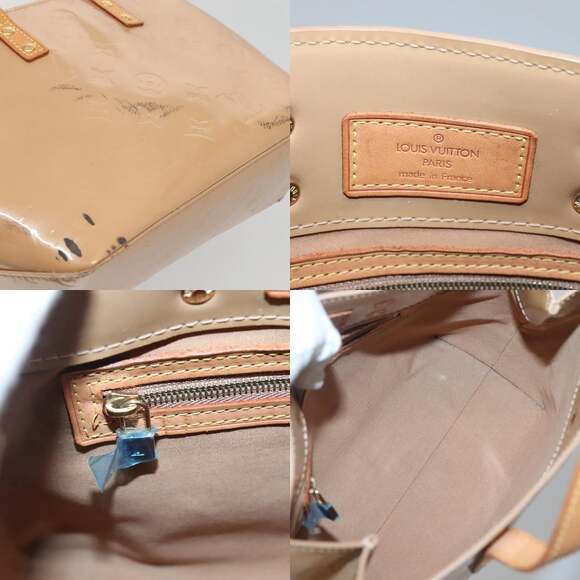 LOUIS VUITTON Monogram Vernis Reade PM Hand Bag Noisette M91334 - Picture 11 of 12